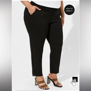 Loved pull on relaxed fit, but fitted work slack